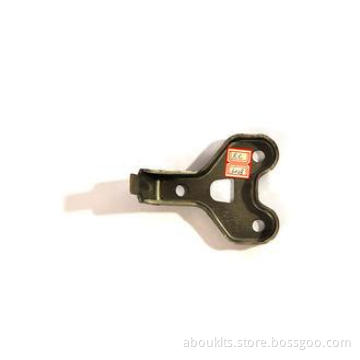 Stainless steel automobile spare parts metal base plate wit
